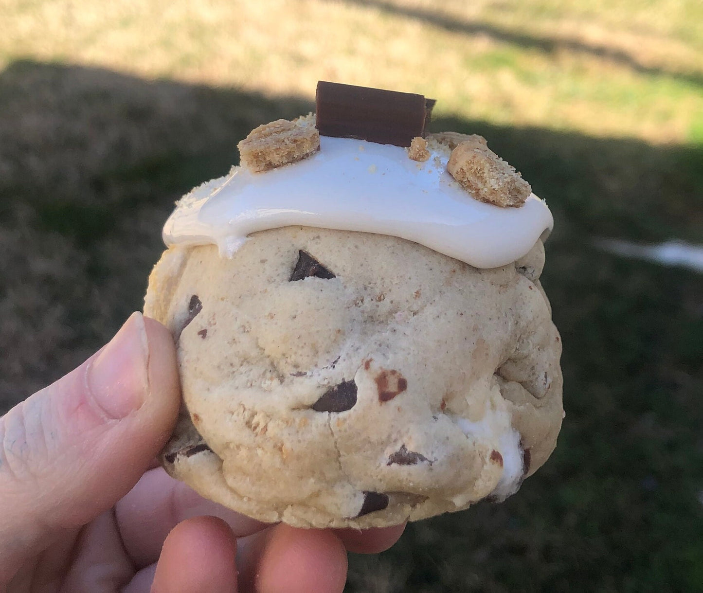 Giant Stuffed S'mores Cookie Recipe: New York Style (Digital Download)