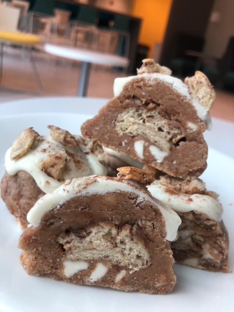 Gourmet Stuffed Cinnamon Roll Cookie Recipe (Digital Download)
