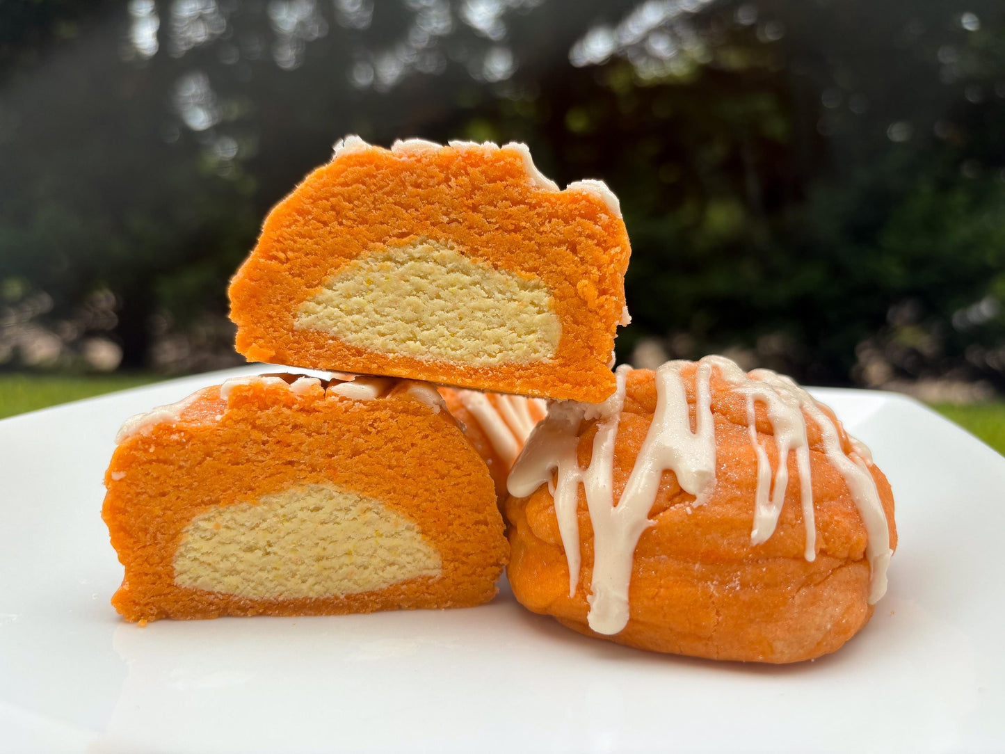 Orange Creamsicle Stuffed Cookie Recipe: Gourmet New York Style (Digital Download