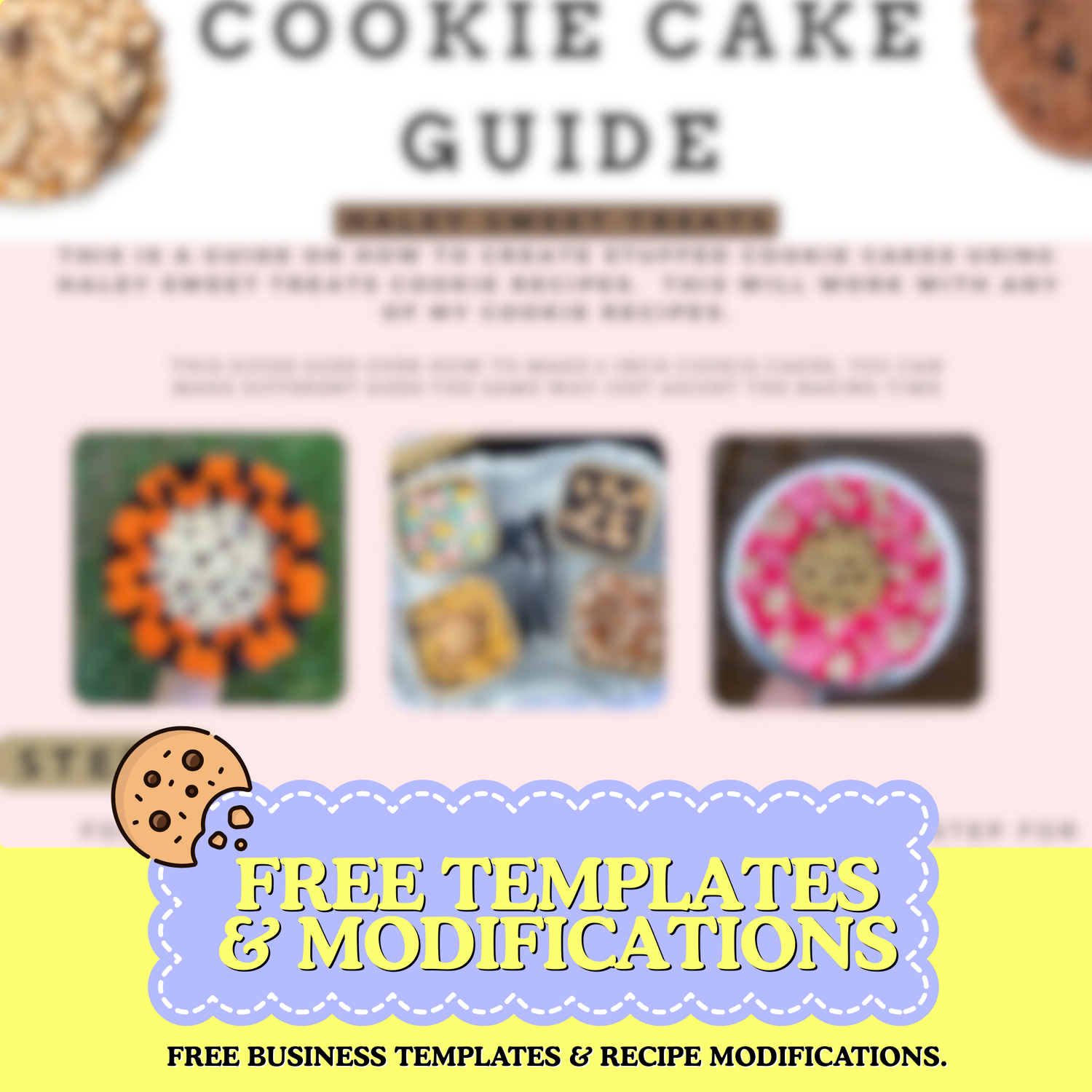 Free Templates & Recipe Modifications