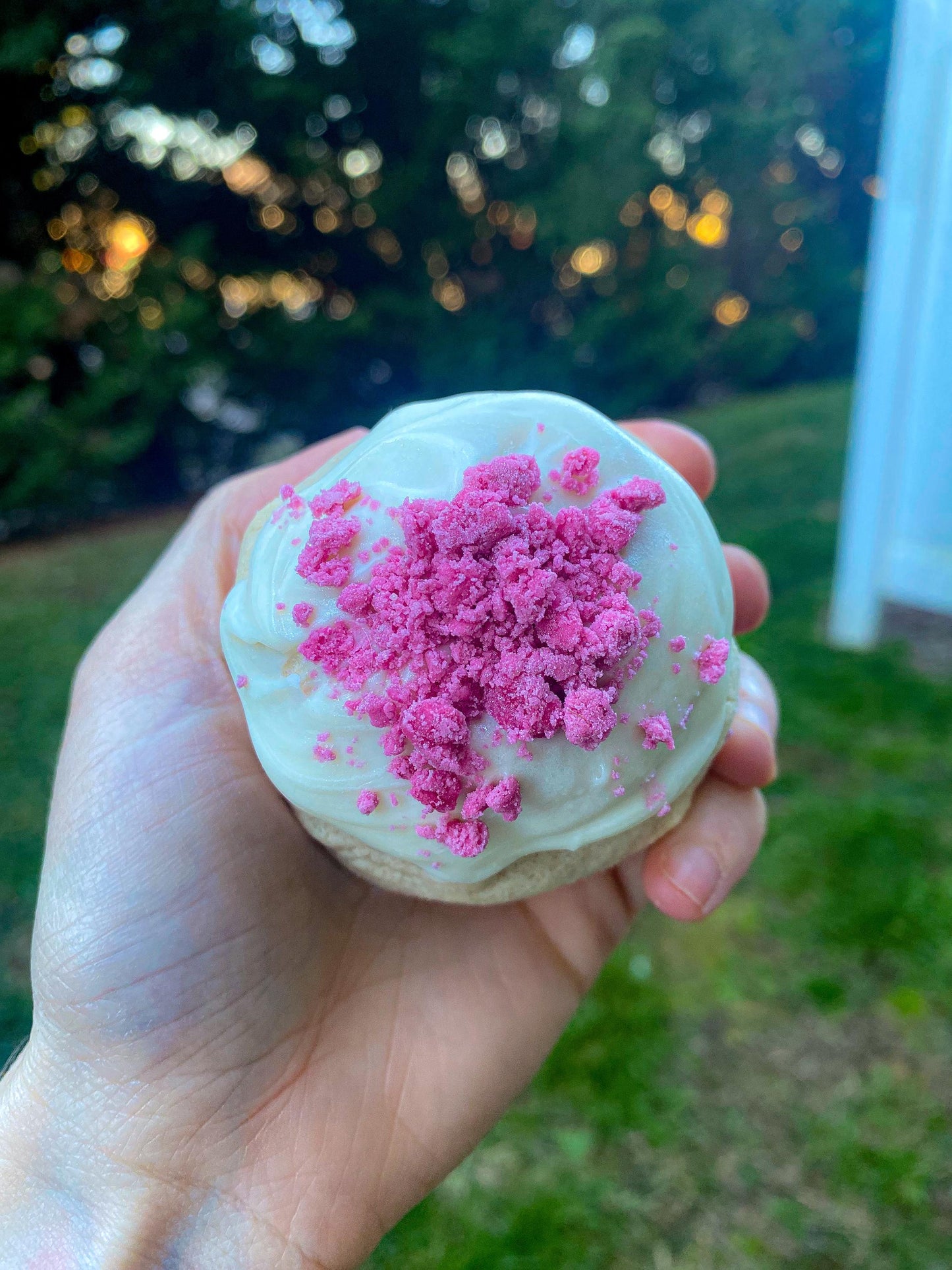 Stuffed White Chocolate Raspberry Cookie Recipe: New York Style (Digital Download)