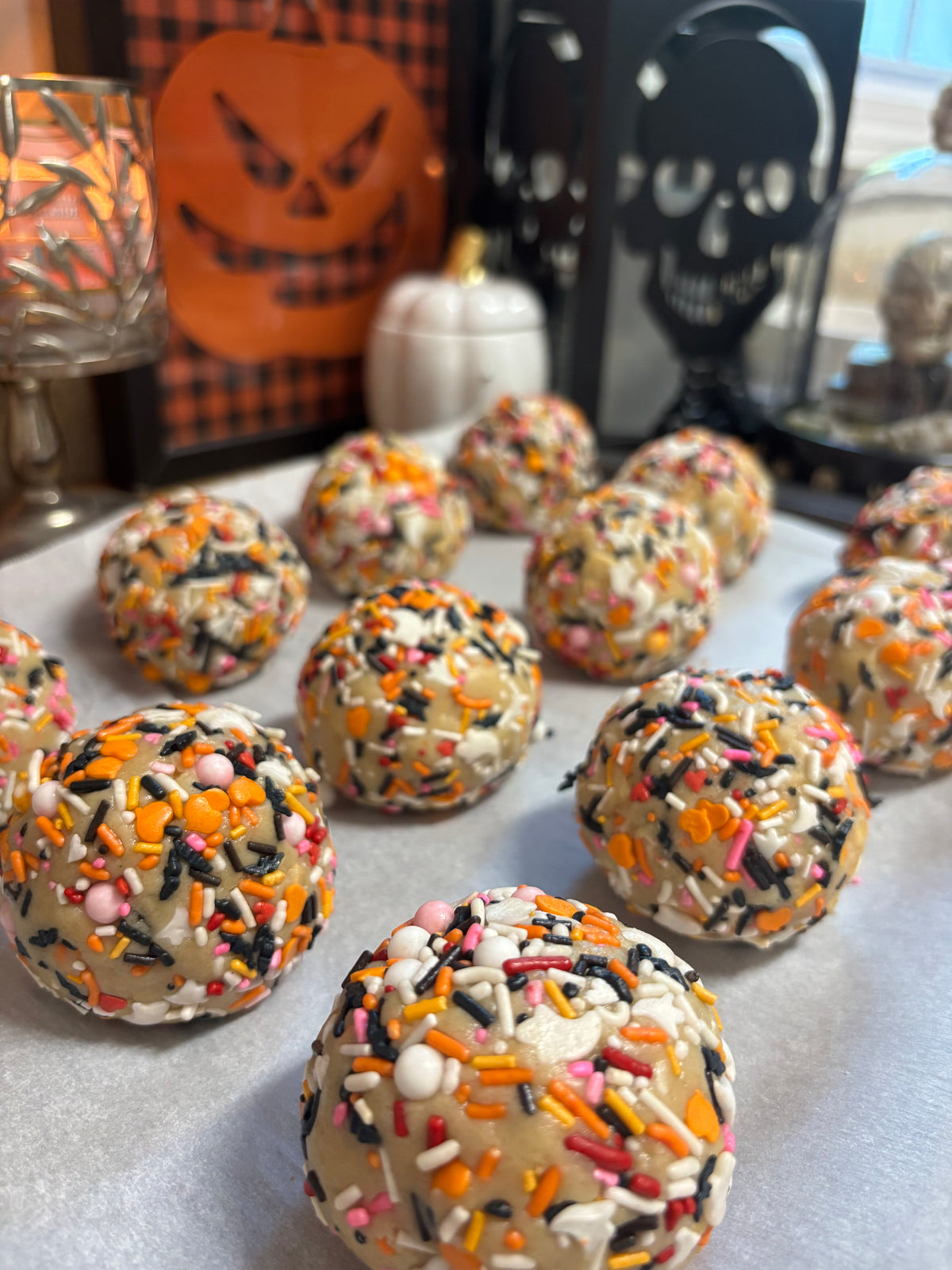 Halloween Sprinkle Sugar Cookie Recipe