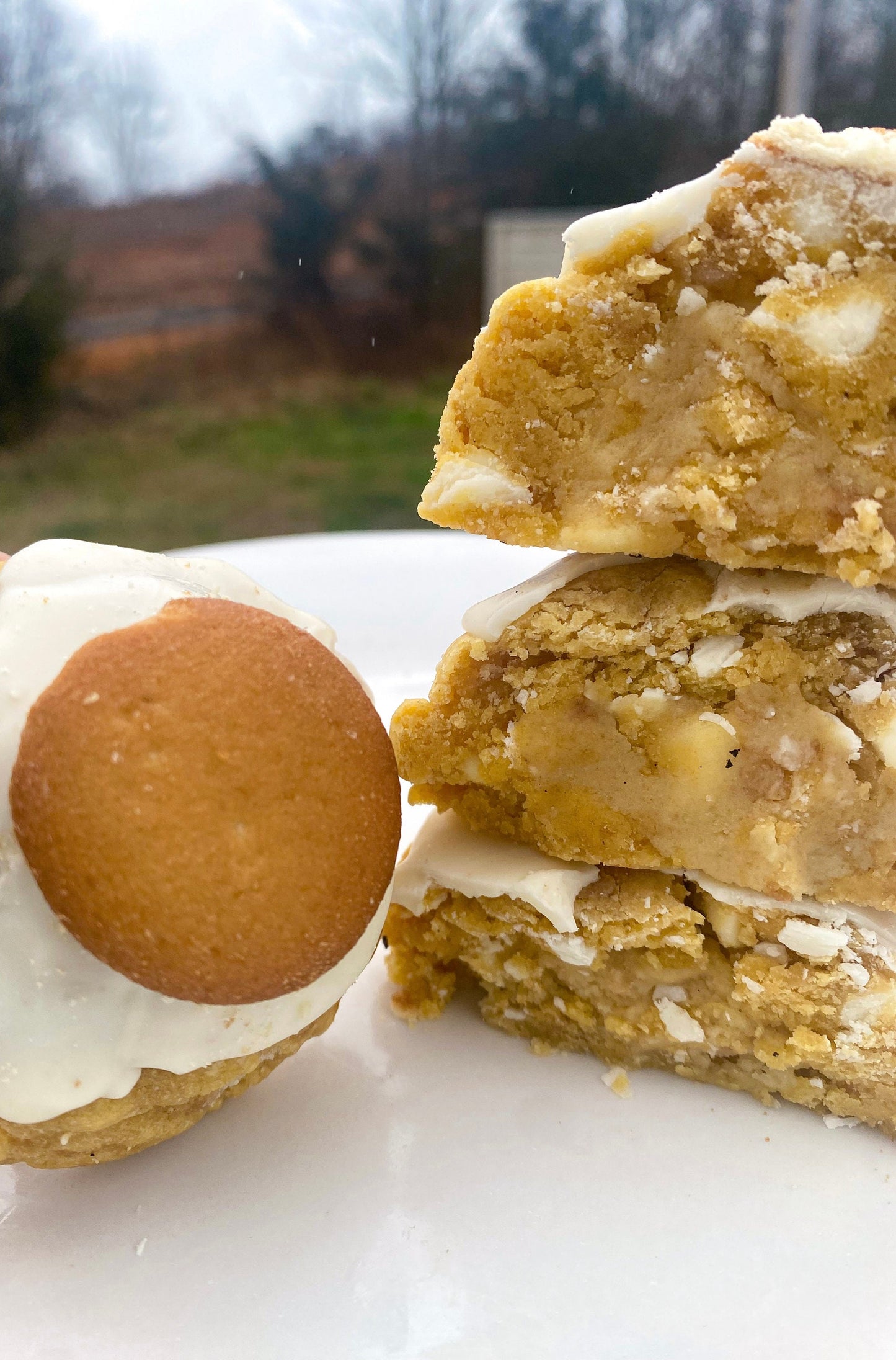 Banana Pudding Stuffed Cookie Recipe: New York Style Giant Cookie (Digital Download)