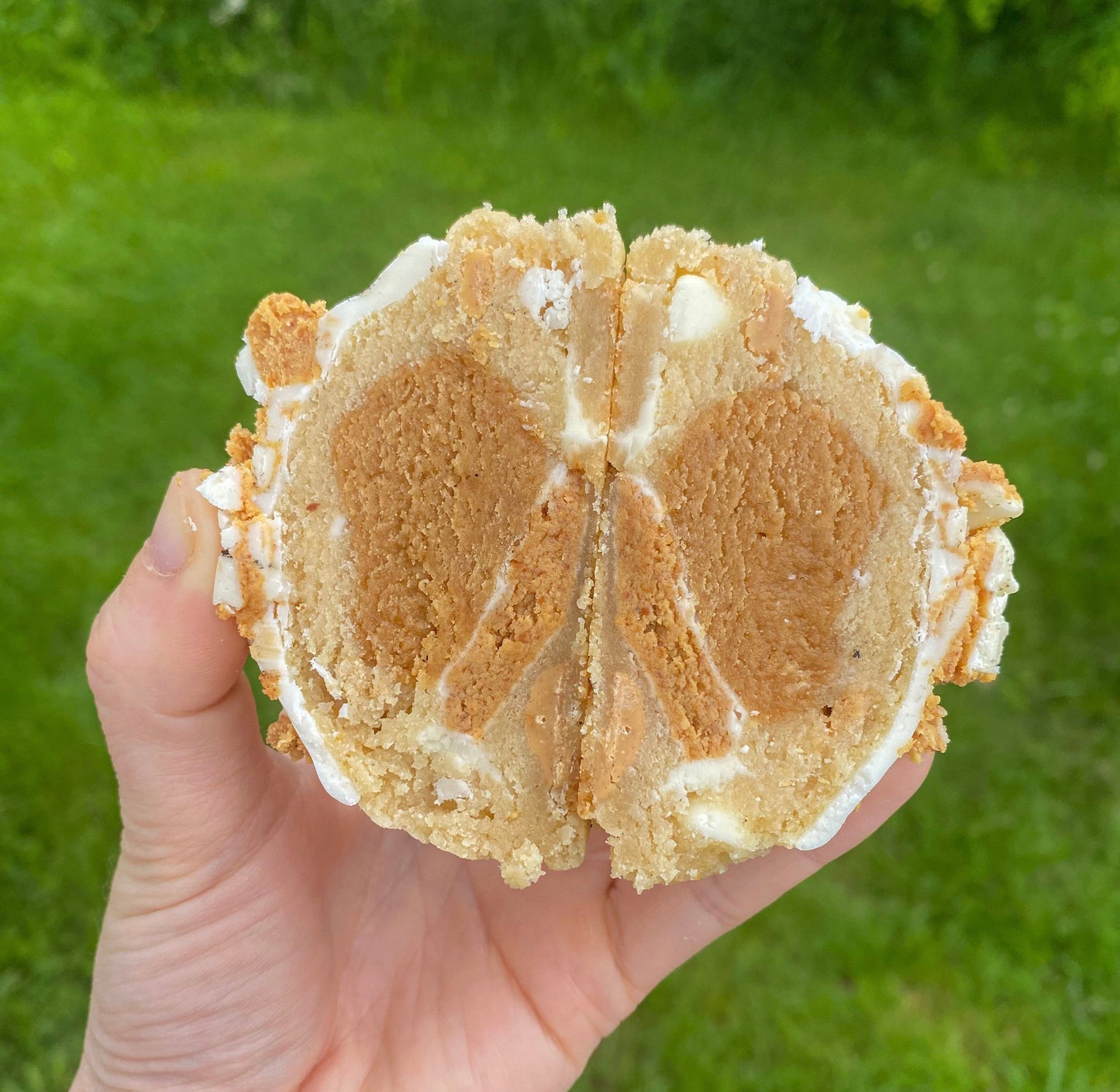 Stuffed White Chocolate Peanut Butter Cookie Recipe (Digital Download)