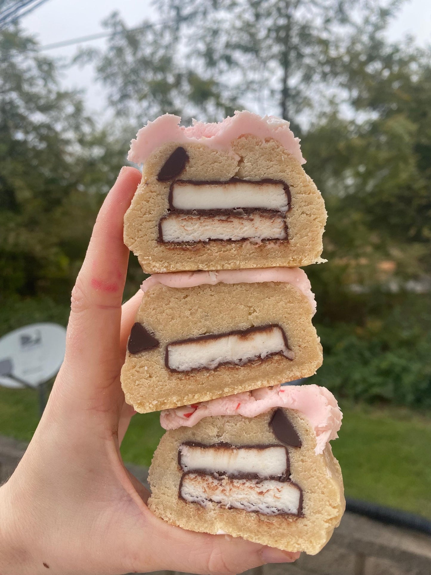Peppermint Bark Stuffed Cookie Recipe: Gourmet New York Style (Digital Download)