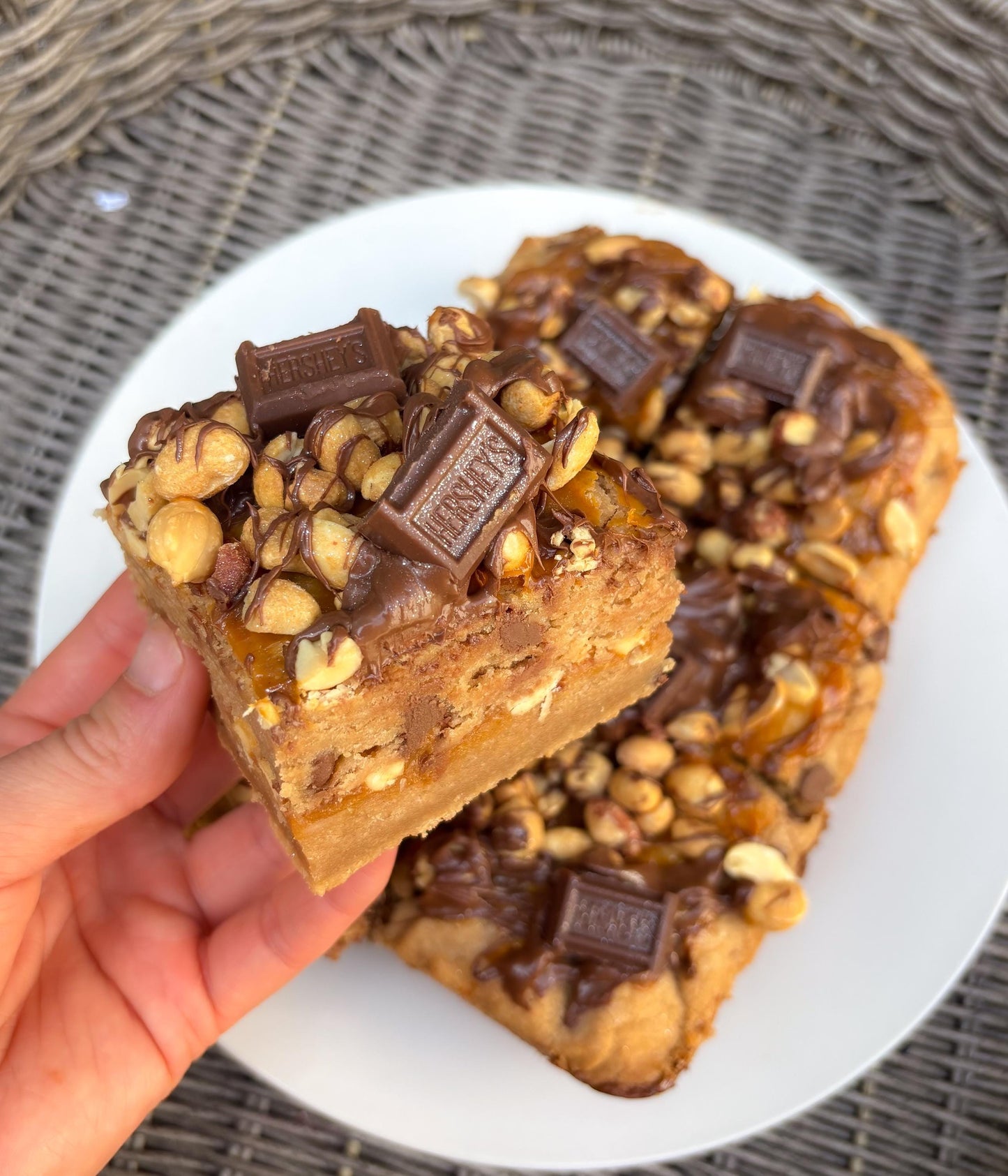 Snickers Cookie Bar Recipe: Gourmet Stuffed Cookies (Digital Download)