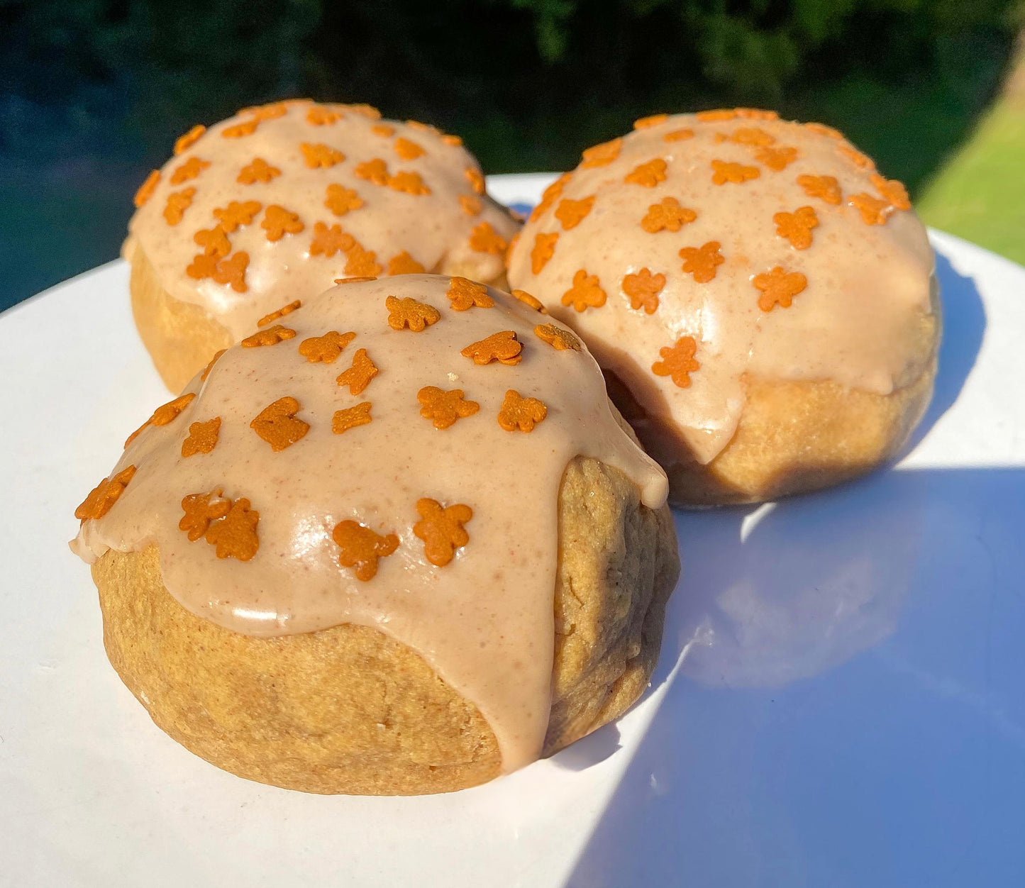 Stuffed Gingerbread Cookie Recipe: Cinnamon Cream Cheese Filling (Digital Download)
