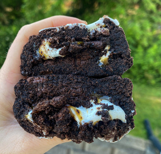 Stuffed Gourmet Cookie Recipe: Marshmallow Caramel Fudge (Digital Download)