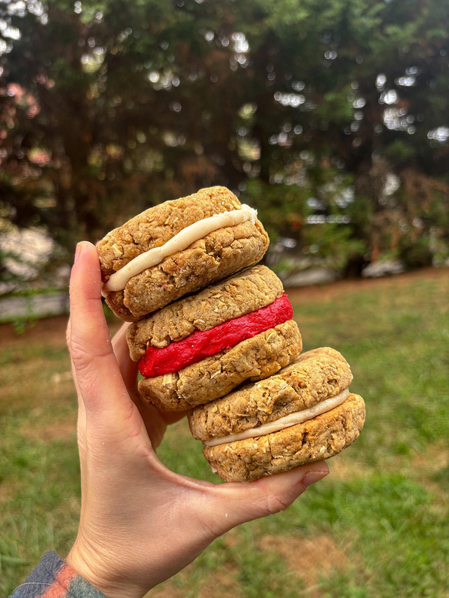 Oatmeal Crème Stuffed Cookie RECIPE: Gourmet New York Style (Digital Download)