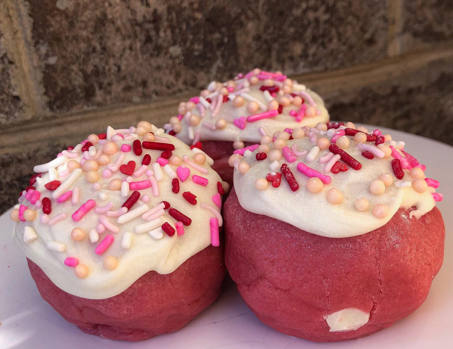 Stuffed Strawberry Pink Velvet Cookie Recipe: New York Style (Digital Download)