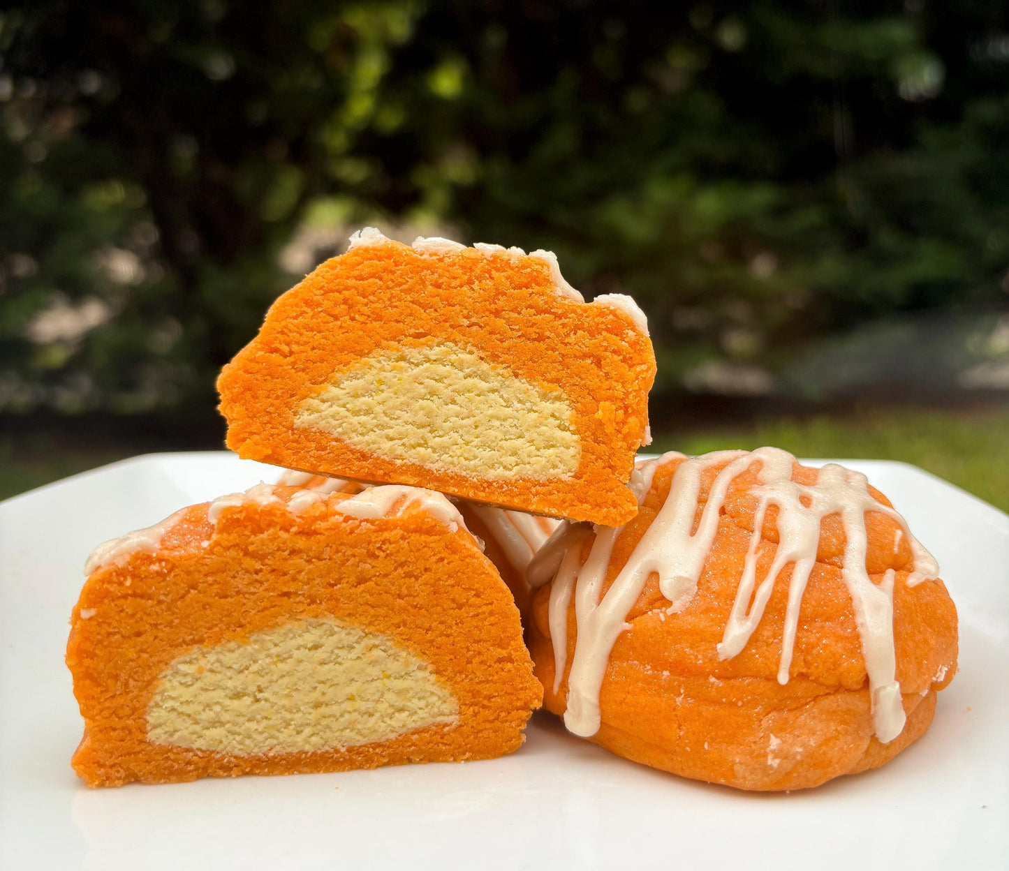 Orange Creamsicle Stuffed Cookie Recipe: Gourmet New York Style (Digital Download