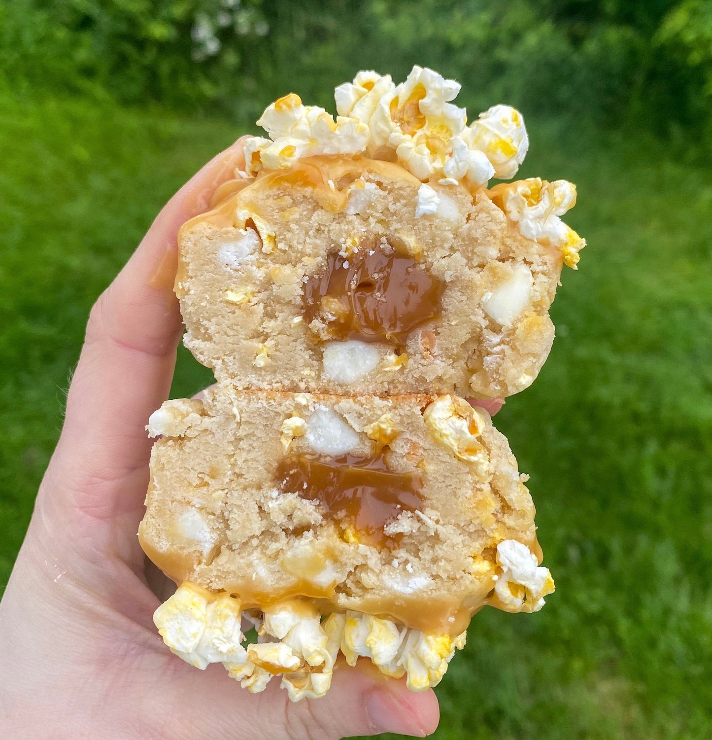Caramel Kettle Corn Stuffed Cookie Recipe (Digital Download)