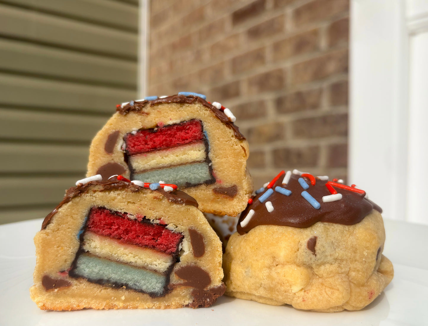 Tuxedo Cake Cookie Recipe (Free modification to the Vanilla Chai Cookie Recipe)