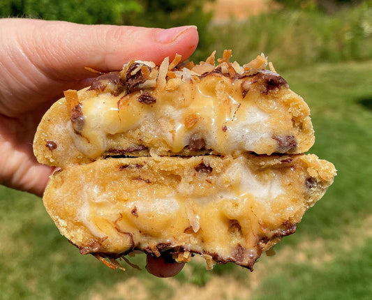 Stuffed Samoa Cookie Recipe: Gourmet Coconut Caramel Cookie (Digital Download)