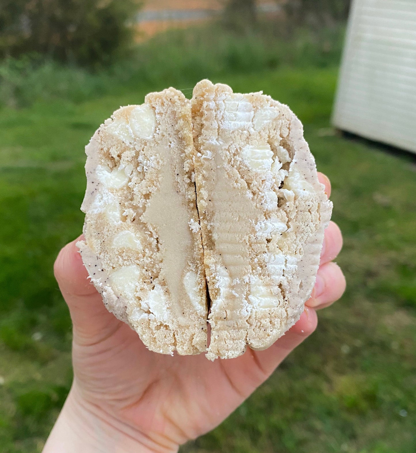 Stuffed White Chocolate Mocha Cookie Recipe: New York Style (Digital Download)