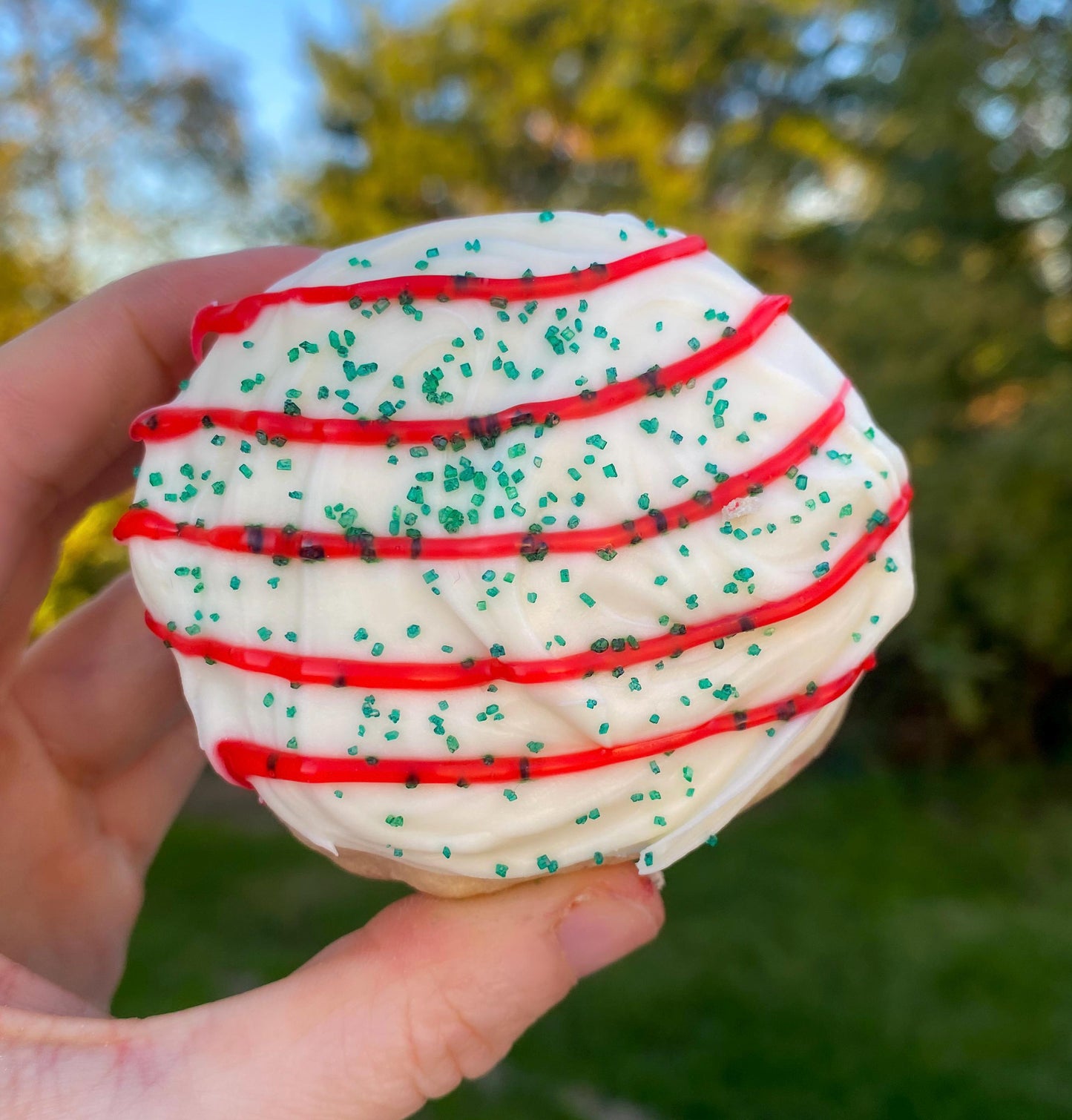 Christmas Tree Cake Stuffed Cookie Recipe: Gourmet New York Style (Digital Download)