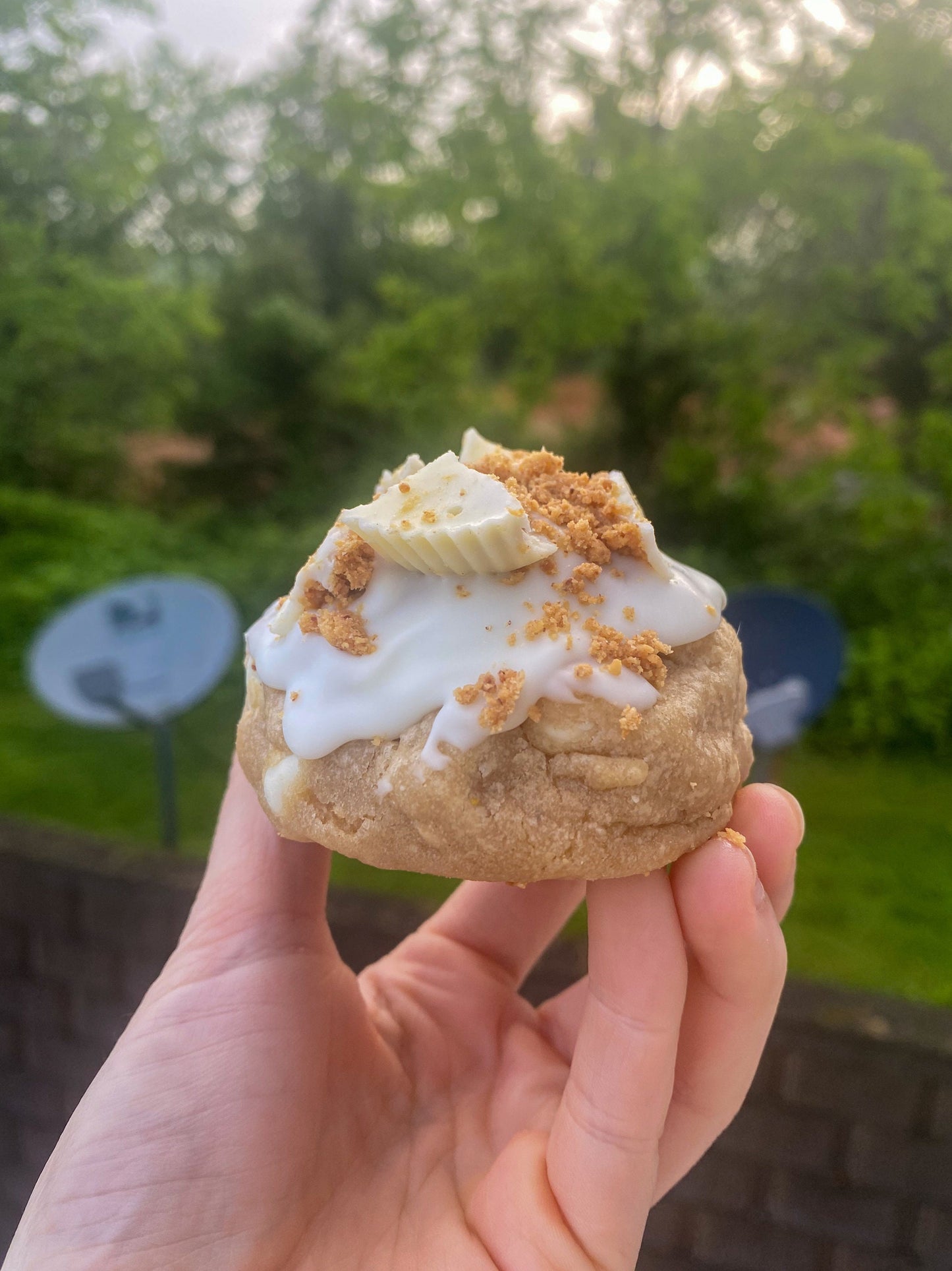 Stuffed White Chocolate Peanut Butter Cookie Recipe (Digital Download)