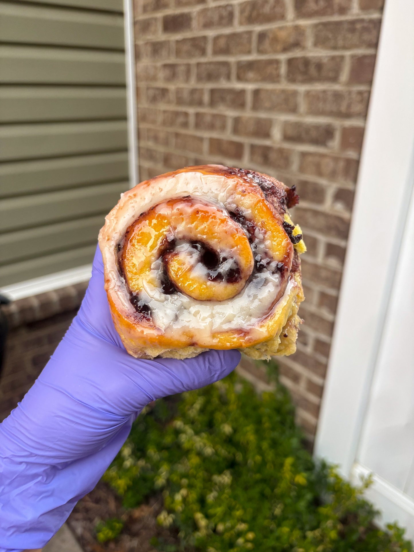 Lemon Blueberry Sweet Roll (Cinnamon Roll)