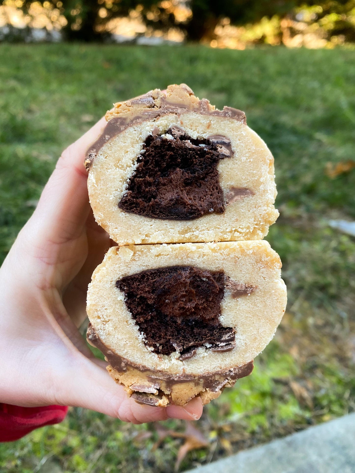Gourmet Stuffed Peanut Butter Chocolate Cake Cookie Recipe (Digital Download)