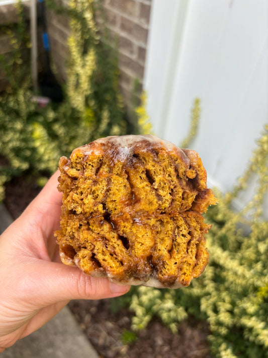 PUMPKIN SPICE ROLLS with a MAPLE GLAZE (Porch Pickup 8/16-8/17 near Johnson City Mall)