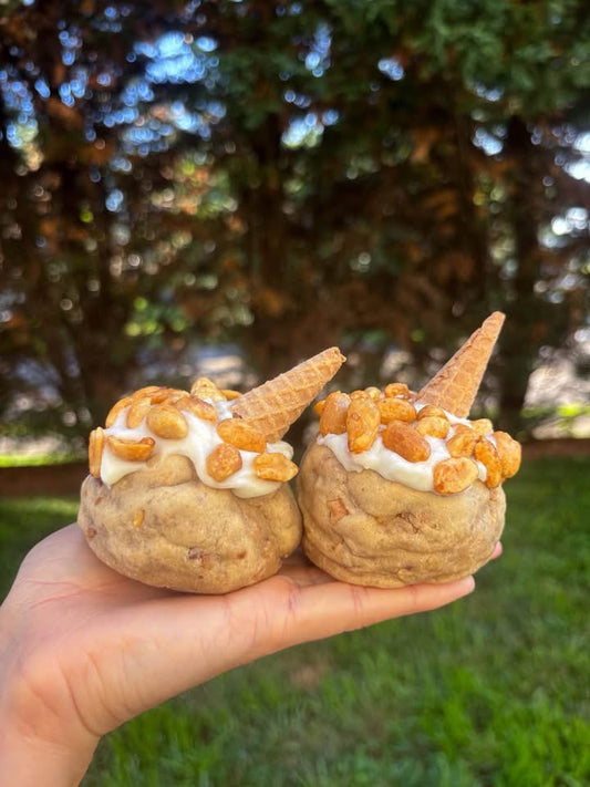 Drumstick Waffle Cone Stuffed Cookie Recipe