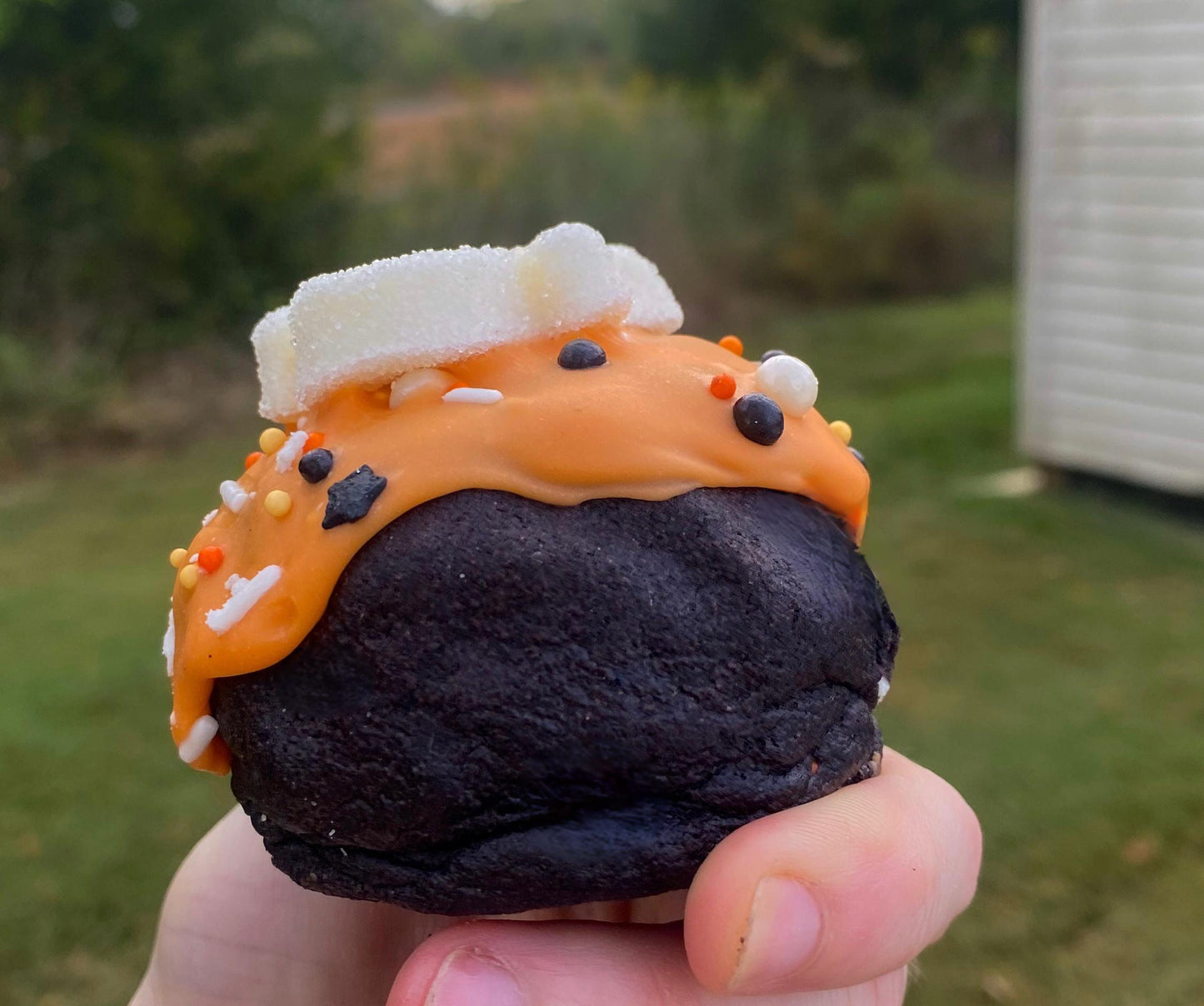 Stuffed Halloween Oreo Cookie Recipe: Black Cocoa Gourmet Cookie (Digital Download)