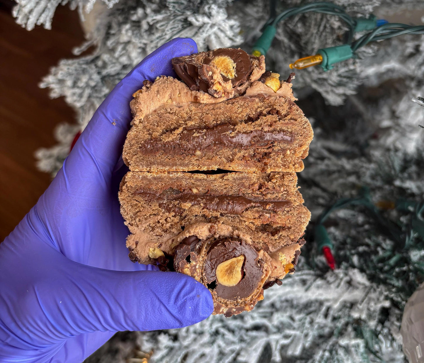 Ferrero Rocher Stuffed Cookie RECIPE: Gourmet New York Style (Digital Download)