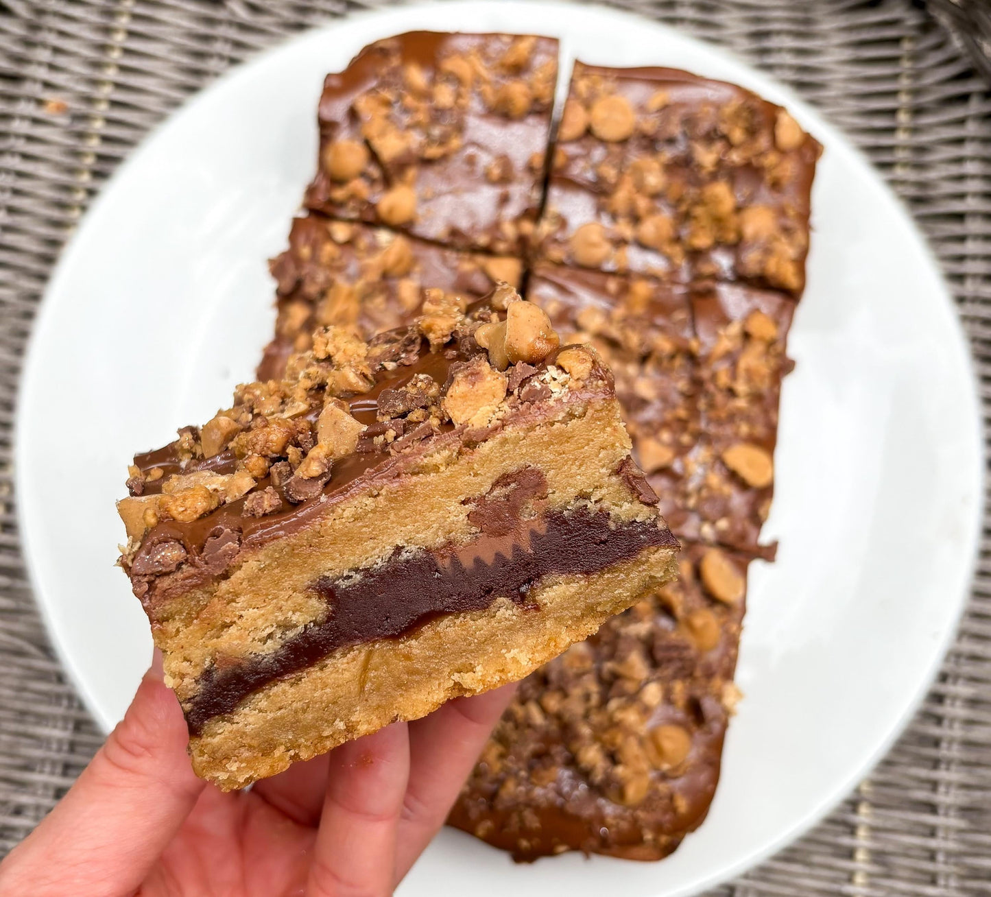 Reese's Cup Cookie Bar Recipe: Gourmet Stuffed Cookies (Digital Download)