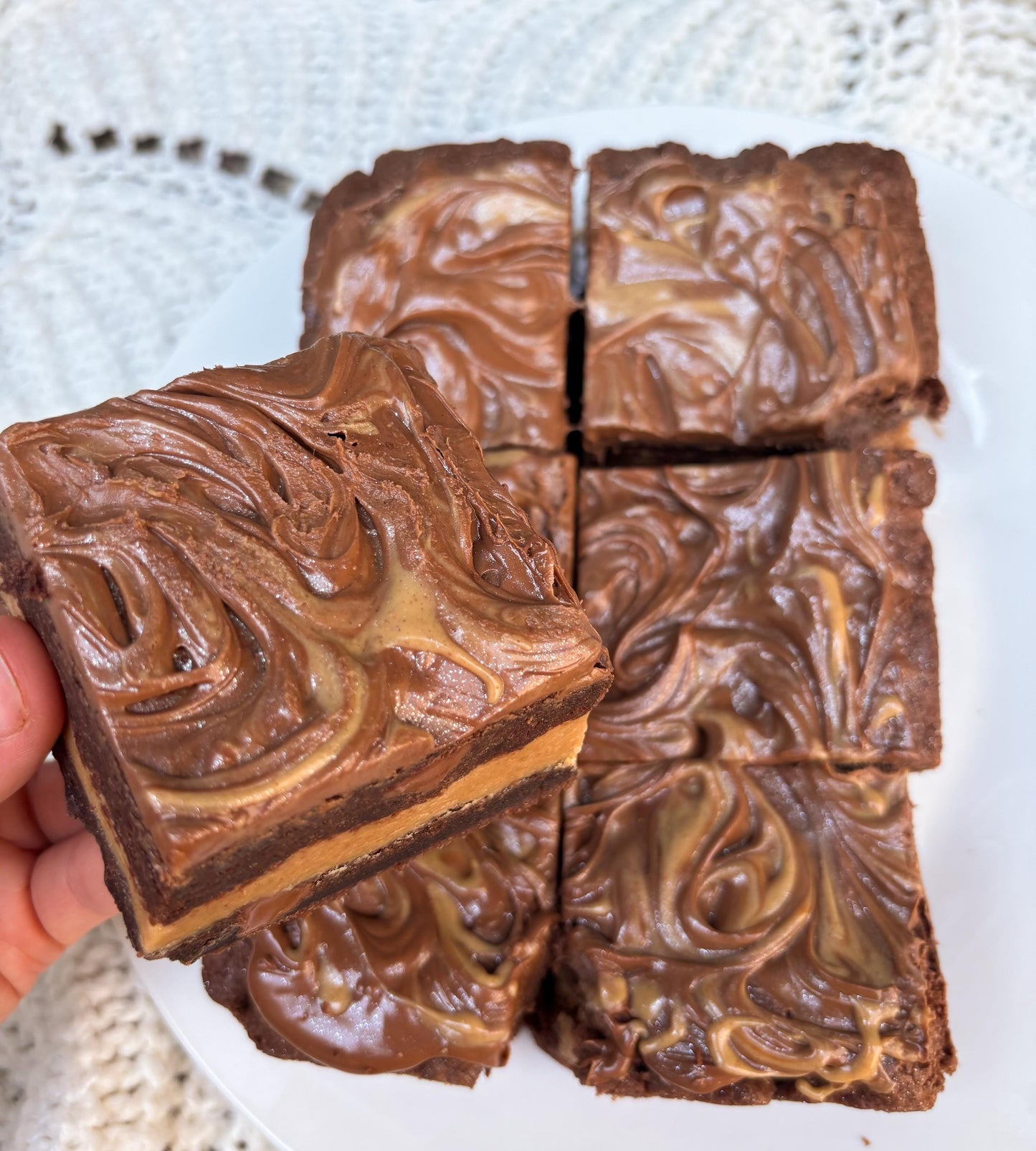 Peanut Butter Chocolate Brownie Cookie Bar Recipe (Digital Download)