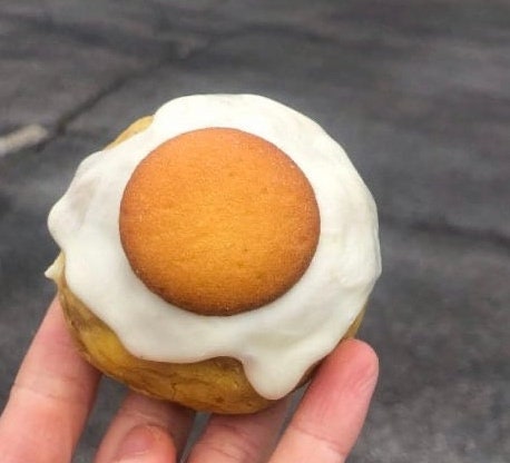 Banana Pudding Stuffed Cookie Recipe: New York Style Giant Cookie (Digital Download)