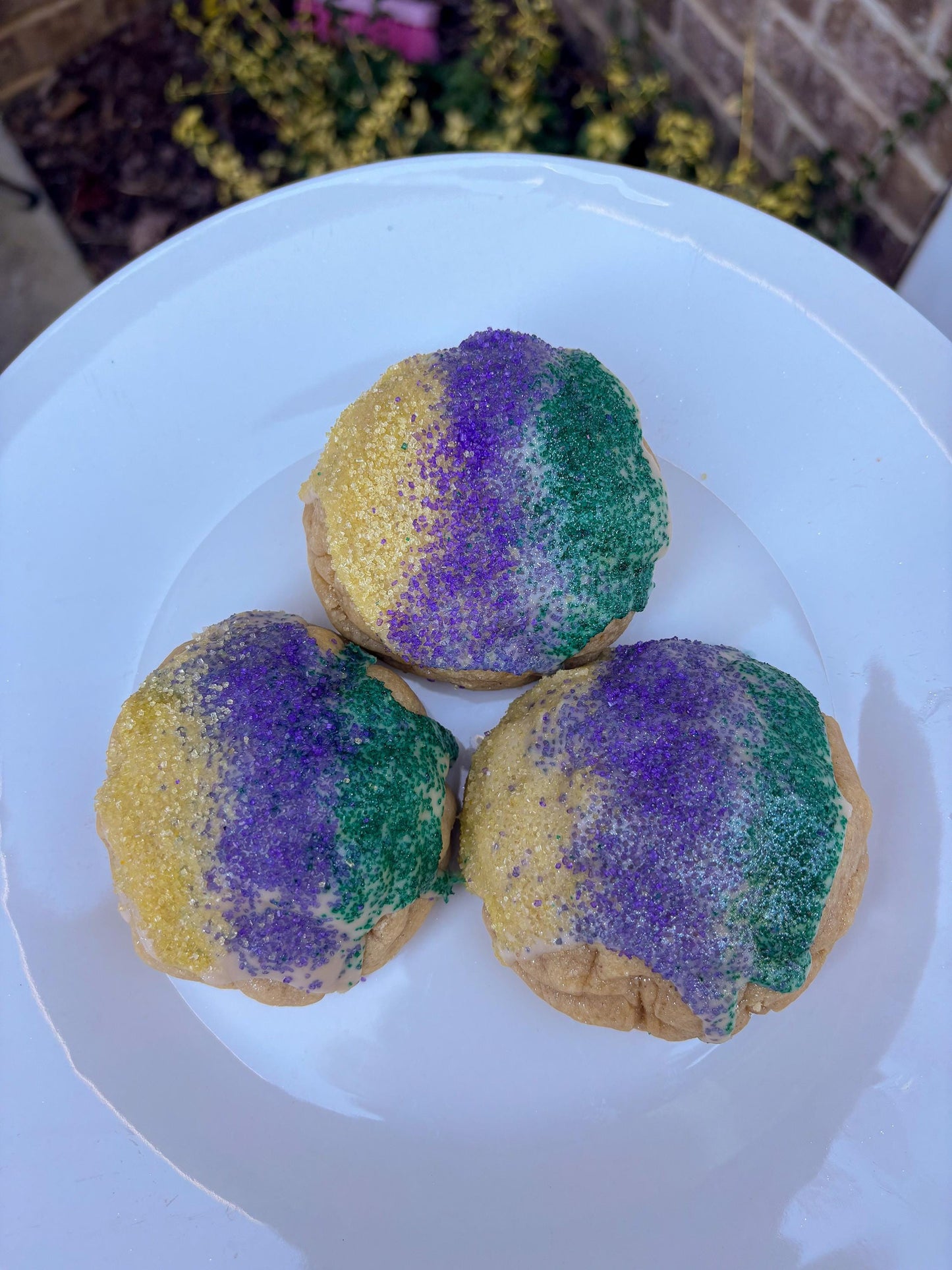 Gourmet King Cake Stuffed Cookie Recipe (Digital) Mardi Gras RECIPE