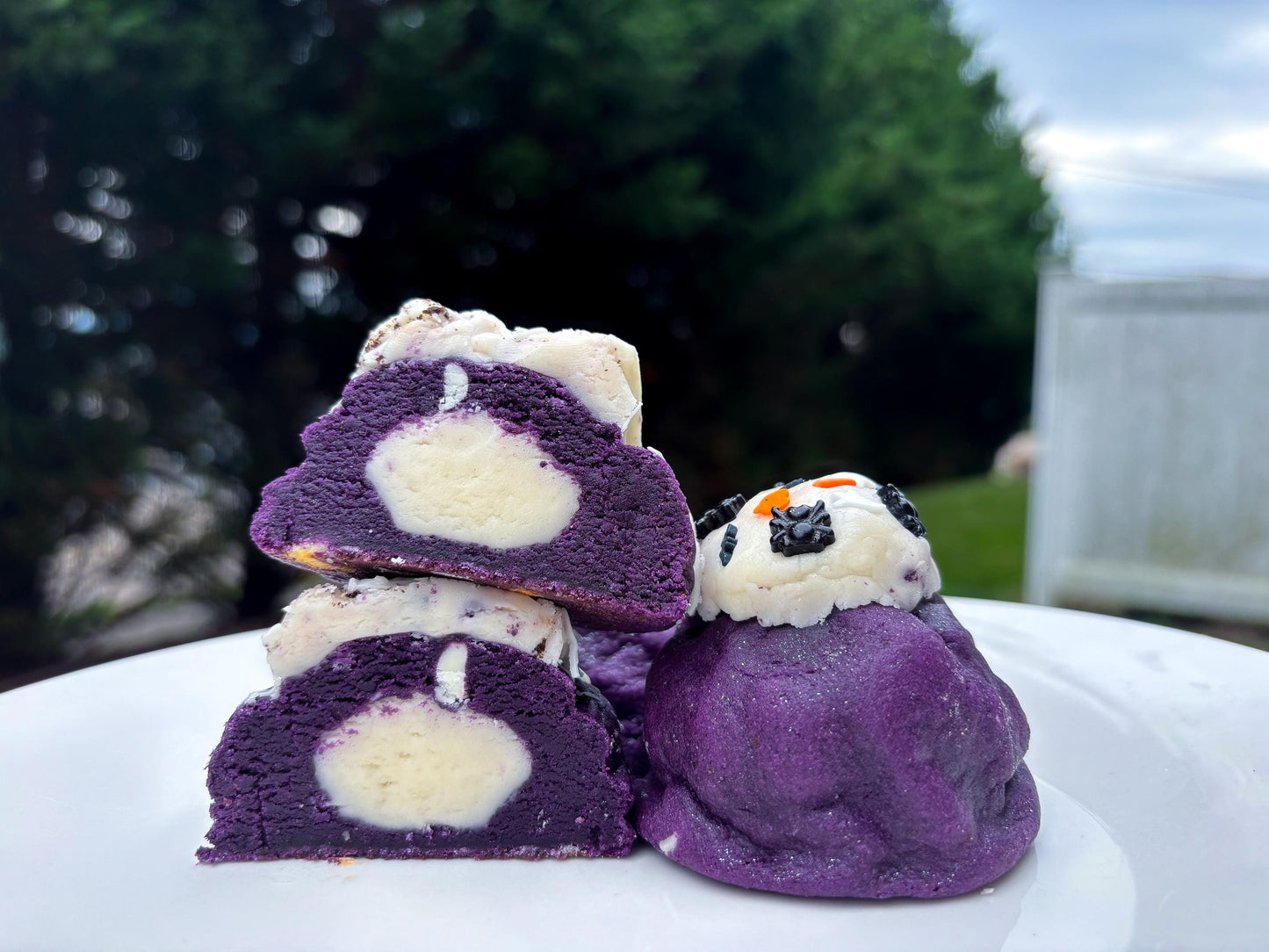 UBE COCONUT Stuffed Cookie Recipe: New York Style Gourmet Cookies (Digital Download)