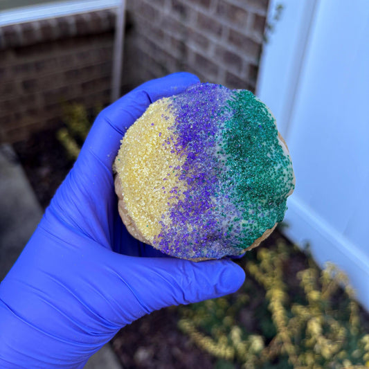 Gourmet King Cake Stuffed Cookie Recipe (Digital) Mardi Gras RECIPE