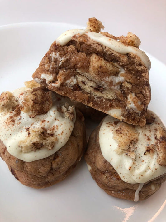 Gourmet Stuffed Cinnamon Roll Cookie Recipe (Digital Download)