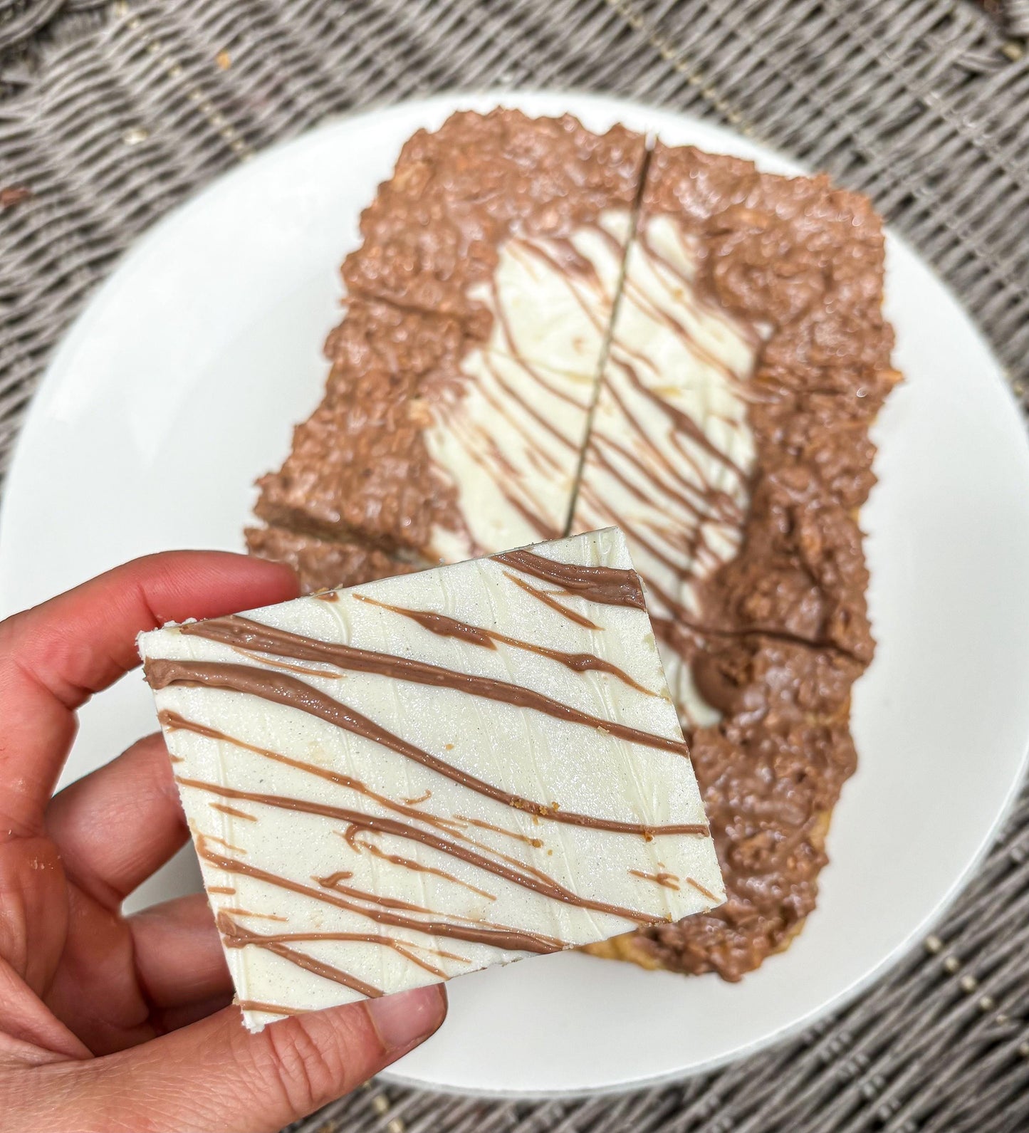 Kinder Bueno Cookie Bar Recipe: White Chocolate Hazelnut (Digital Download