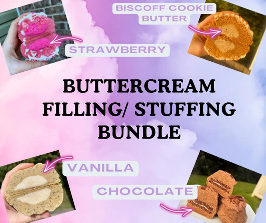 Stuffed Cookie Buttercream Filling Recipes: Gourmet New York Style (Digital Download)